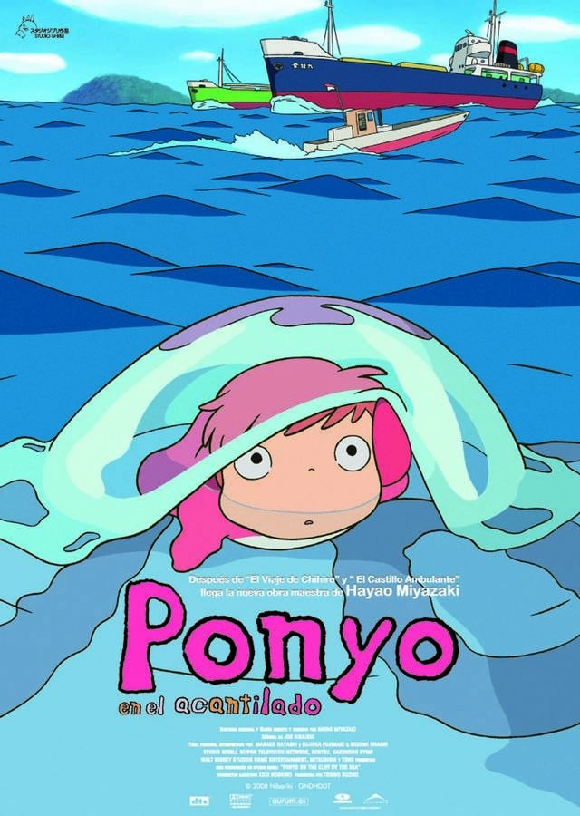 Ponyo en el acantilado